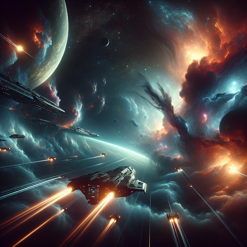 Drifting Through Nebulas: Secrets of the Cosmos