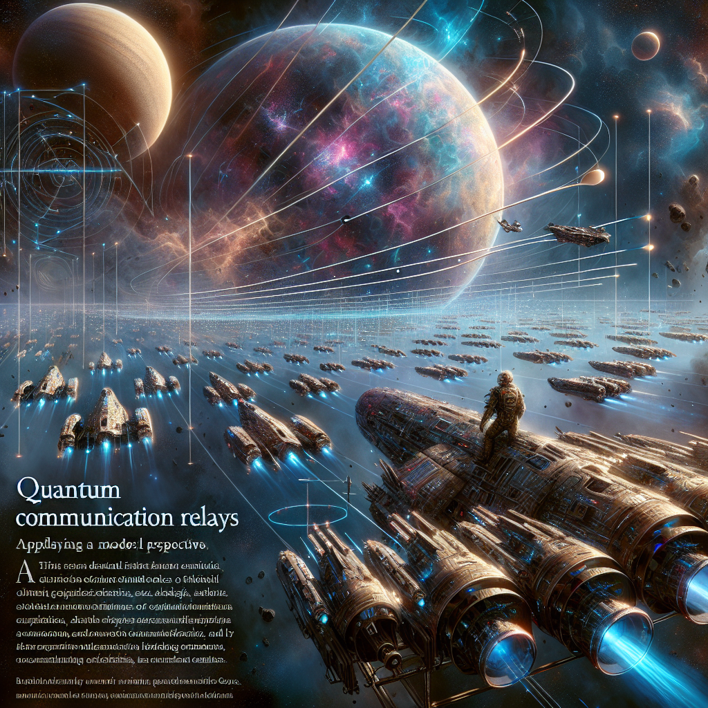 Quantum Comm Relays: A Young Sogmian's Brave First Mission