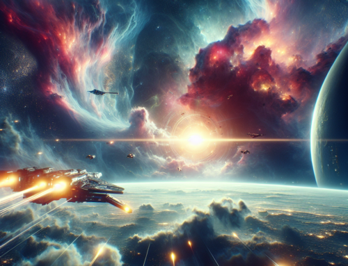 Solar Flare Fury: Navigating Cosmic Perils