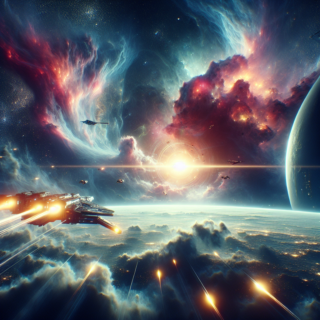 Solar Flare Fury: Navigating Cosmic Perils