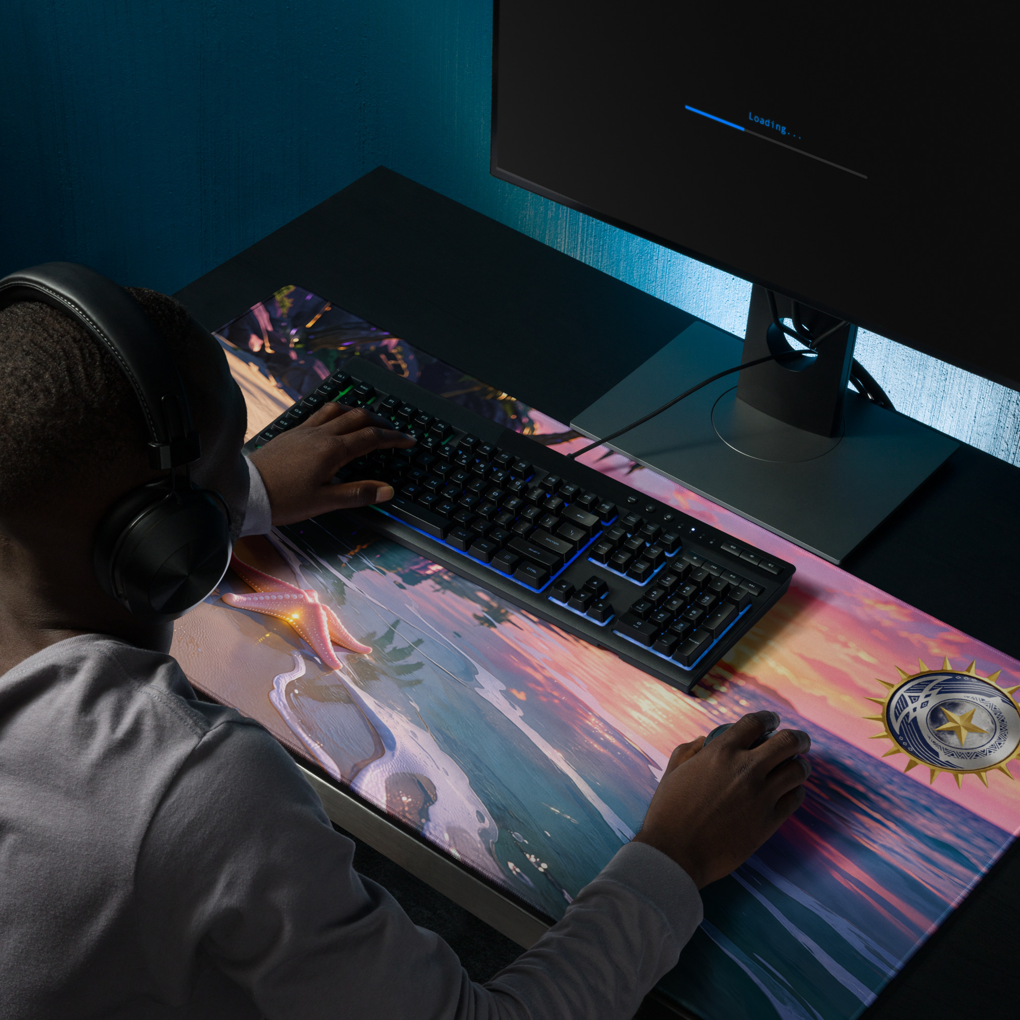Gaming mouse pad