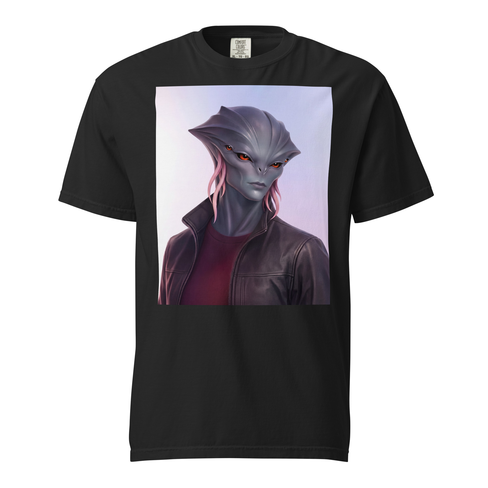 Unisex garment-dyed heavyweight t-shirt
